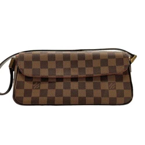 Louis Vuitton Vintage Pre-owned Canvas handvskor Brown, Dam