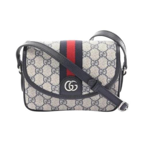 Gucci Vintage Pre-owned Laeder gucci-vskor Blue, Dam