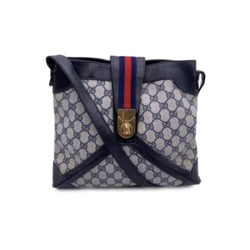 Gucci Vintage Pre-owned Laeder gucci-vskor Blue, Dam