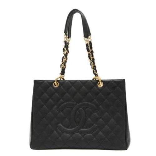 Chanel Vintage Pre-owned Laeder chanel-vskor Black, Dam