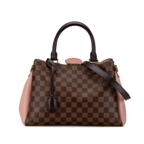 Louis Vuitton Vintage Pre-owned Canvas handvskor Brown, Dam