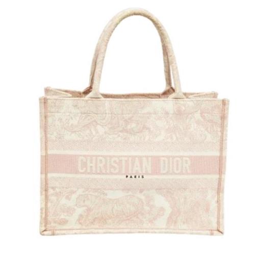 Dior Vintage Pre-owned Canvas dior-vskor Pink, Dam