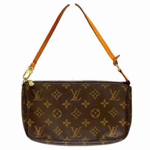 Louis Vuitton Vintage Pre-owned Canvas louis-vuitton-vskor Brown, Dam