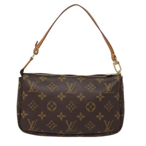 Louis Vuitton Vintage Pre-owned Canvas louis-vuitton-vskor Brown, Dam