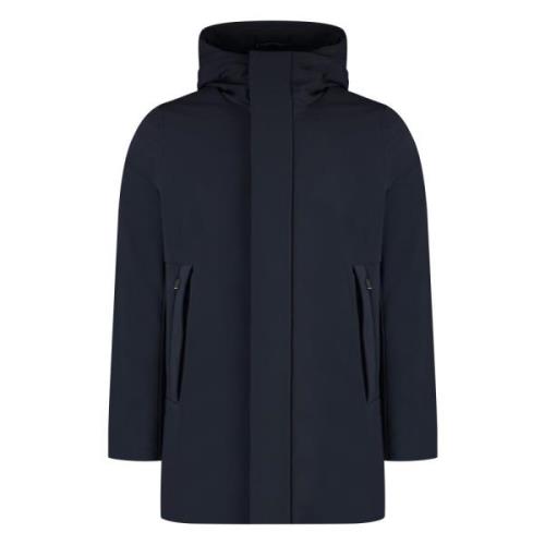 RRD Tekniskt tyg parka med dunfyllning Blue, Herr