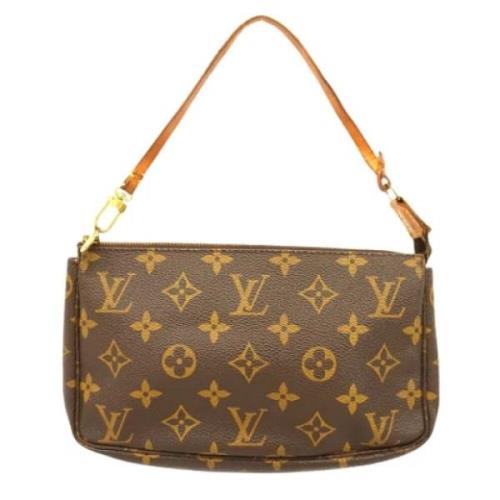 Louis Vuitton Vintage Pre-owned Canvas louis-vuitton-vskor Brown, Dam