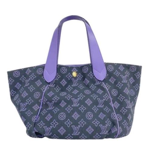 Louis Vuitton Vintage Pre-owned Tyg louis-vuitton-vskor Purple, Dam