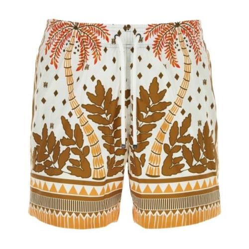 Amiri Stiliga tryckta simshorts Multicolor, Herr