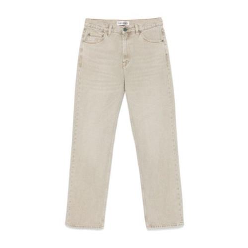 Our Legacy Vintage Tvättad Formell Skär Denim Jeans Beige, Herr