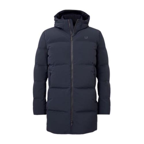 UBR Navy Windbreaker Parka Blue, Herr