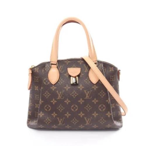 Louis Vuitton Vintage Pre-owned Canvas handvskor Brown, Dam