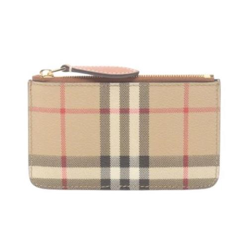 Burberry Vintage Pre-owned Laeder plnbcker Beige, Dam