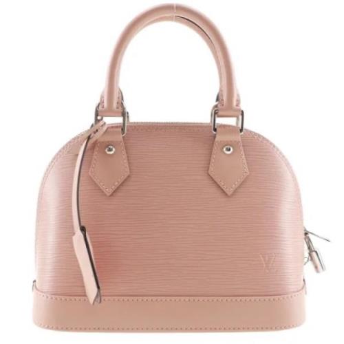 Louis Vuitton Vintage Pre-owned Tyg louis-vuitton-vskor Pink, Dam