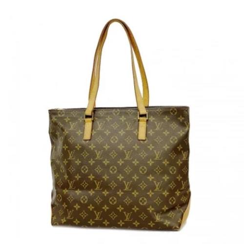 Louis Vuitton Vintage Pre-owned Tyg louis-vuitton-vskor Brown, Dam