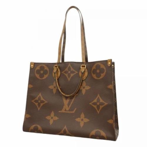 Louis Vuitton Vintage Pre-owned Tyg louis-vuitton-vskor Brown, Dam