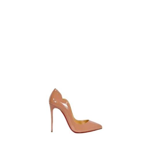 Christian Louboutin Pre-owned Pre-owned Laeder klackskor Beige, Dam