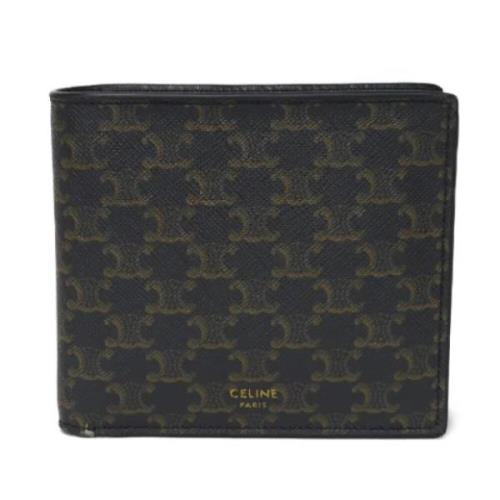 Celine Vintage Pre-owned Canvas plnbcker Black, Dam