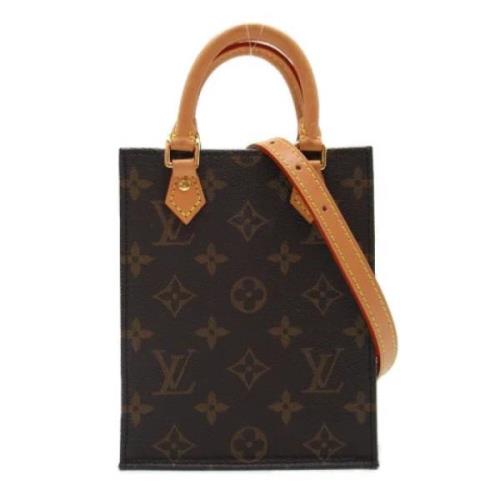 Louis Vuitton Vintage Pre-owned Canvas handvskor Brown, Dam