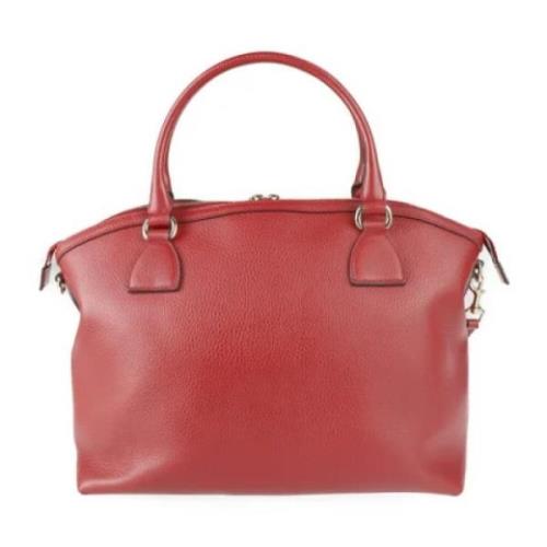 Gucci Vintage Pre-owned Laeder gucci-vskor Red, Dam