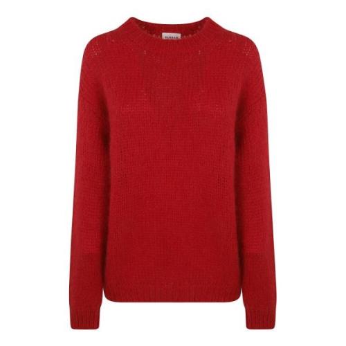 P.a.r.o.s.h. Röd Stilfull Dam Sweatshirt Aw24 Red, Dam