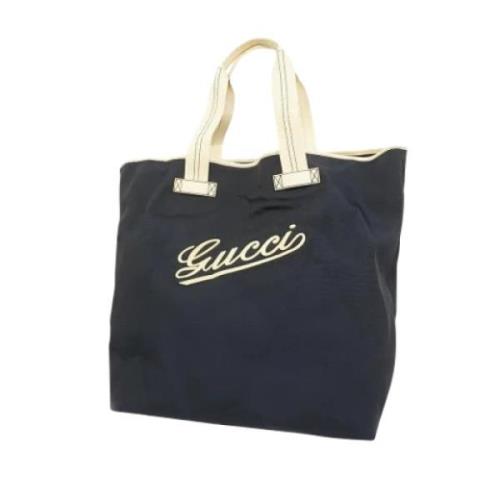 Gucci Vintage Pre-owned Tyg gucci-vskor Black, Dam