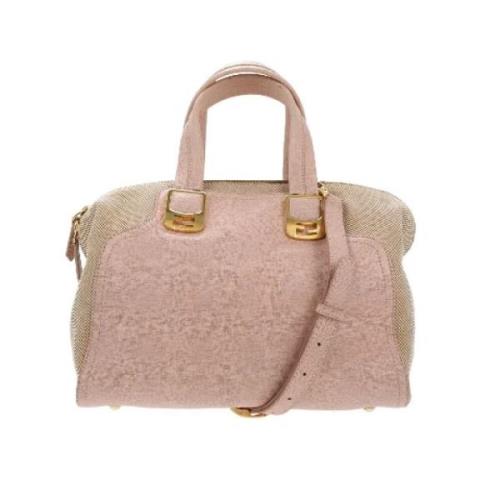 Fendi Vintage Pre-owned Laeder fendi-vskor Pink, Dam