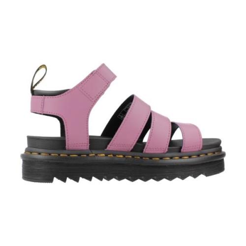 Dr. Martens Stiliga Platta Sandaler Blaire Pink, Dam