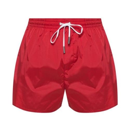 Dsquared2 Logo badshorts Red, Herr