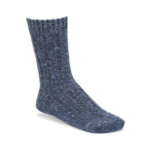 Birkenstock Cotton Twist Women Socks Blue, Dam