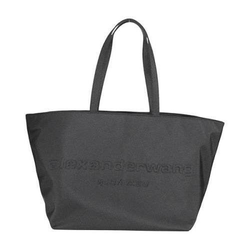 Alexander Wang Snygg Punch Tote Väska Gray, Dam