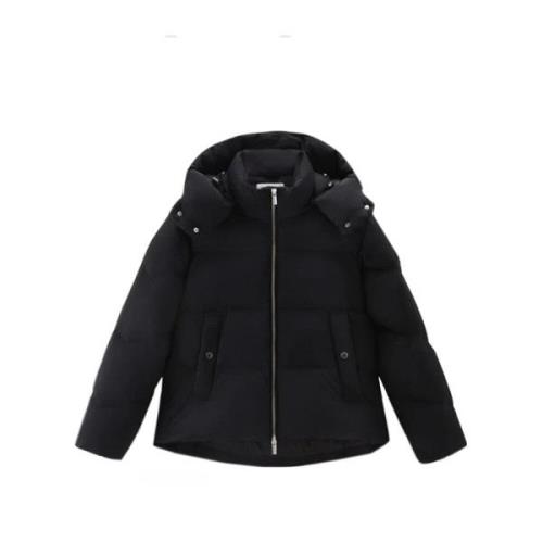 Woolrich Alsea Kort Dunjacka Black, Dam