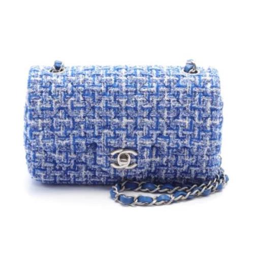 Chanel Vintage Pre-owned Laeder chanel-vskor Blue, Dam