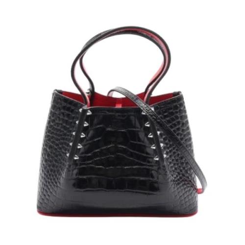 Christian Louboutin Pre-owned Pre-owned Laeder handvskor Black, Dam