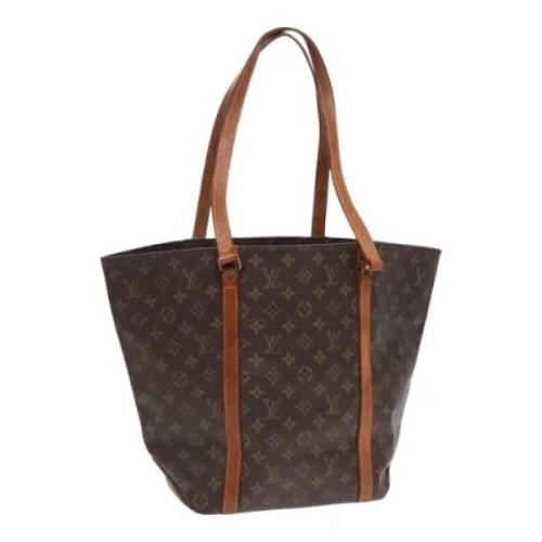 Louis Vuitton Vintage Pre-owned Canvas totevskor Brown, Dam