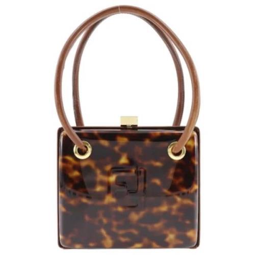 Fendi Vintage Pre-owned Plast fendi-vskor Brown, Dam