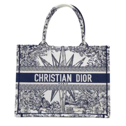 Dior Vintage Pre-owned Canvas dior-vskor Blue, Dam