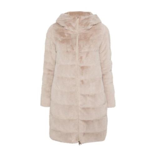 Herno Chantilly Pufferjacka Beige, Dam