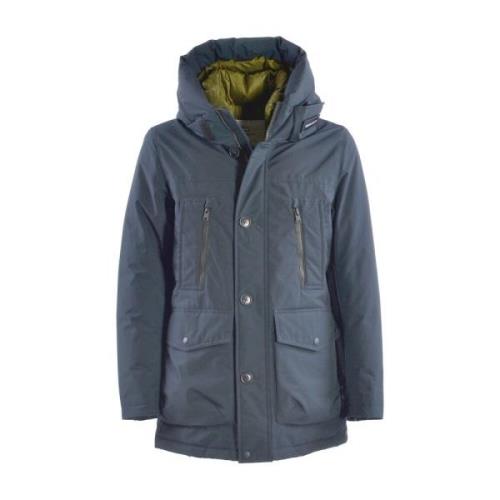 Woolrich Parkas Blue, Herr