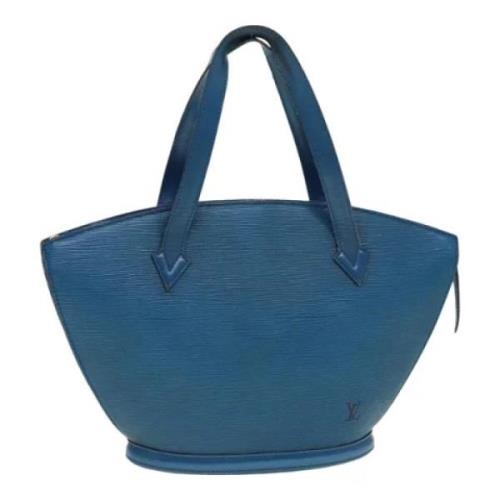 Louis Vuitton Vintage Pre-owned Laeder louis-vuitton-vskor Blue, Dam