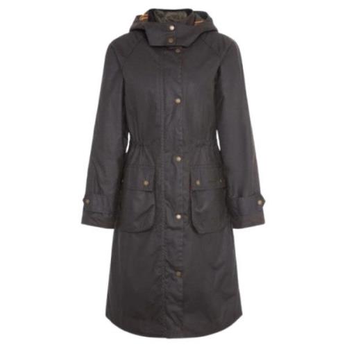 Barbour Channic Vaxjacka Black, Dam