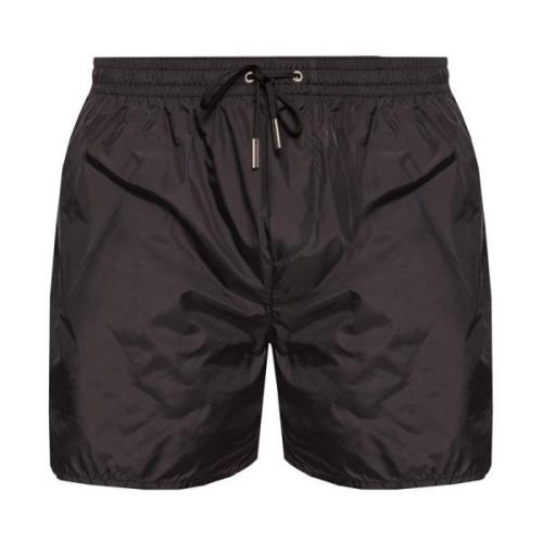 Dsquared2 Märkta badshorts Black, Herr