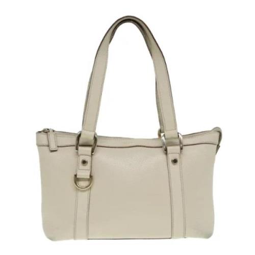 Gucci Vintage Pre-owned Laeder gucci-vskor Beige, Dam