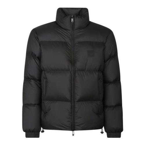 Emporio Armani Dunjacka med Logo Patch Black, Herr