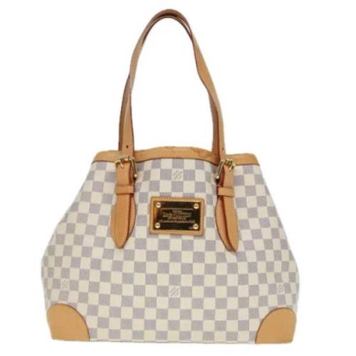 Louis Vuitton Vintage Pre-owned Canvas totevskor Beige, Dam