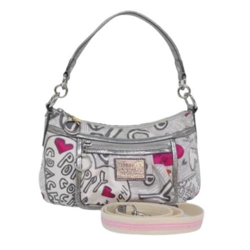 Coach Pre-owned Pre-owned Canvas handvskor Multicolor, Dam