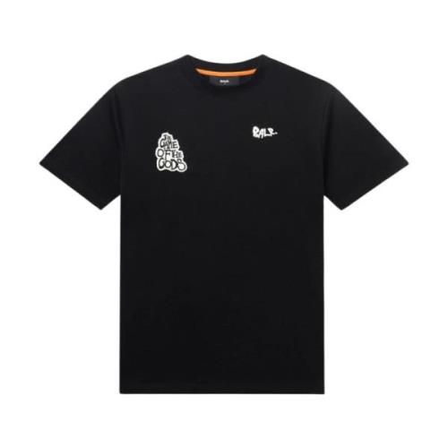 Balr. Kortärmad Jet Black T-shirt Black, Herr