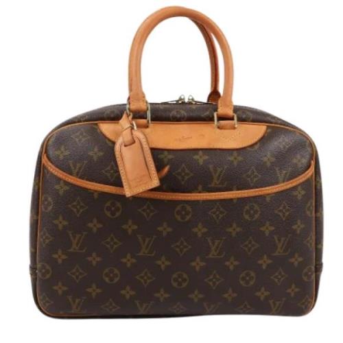 Louis Vuitton Vintage Pre-owned Laeder handvskor Brown, Dam