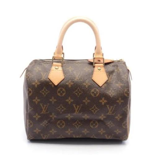 Louis Vuitton Vintage Pre-owned Canvas handvskor Brown, Dam