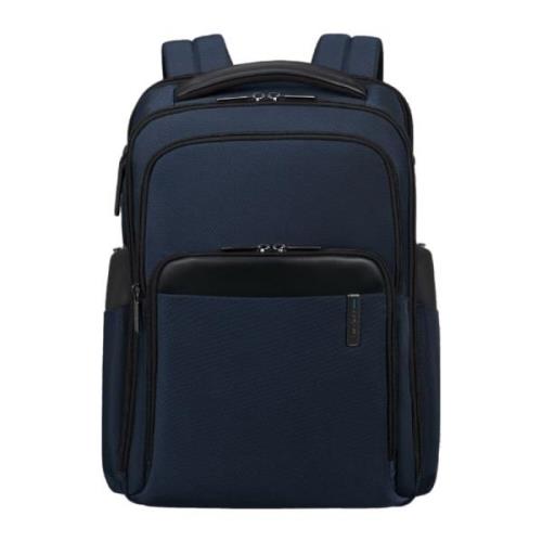 Samsonite Blå ryggsäck med PET-tyg Blue, Unisex