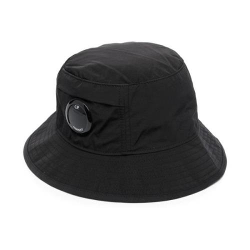 C.p. Company Hats Black, Herr